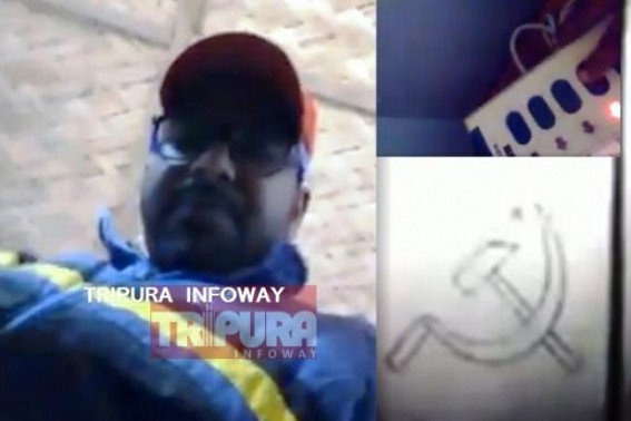 EC to take action against Tripura voter for video-recording own vote-casting process EC to take action against Tripura voter for video-recording own vote-casting process